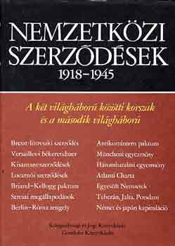 Halmosy Dnes - Nemzetkzi szerzdsek 1918-1945