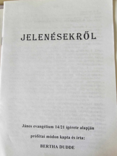 Bertha Dudde - Jelensekrl