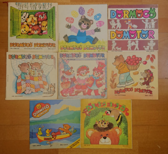 8 db Drmg Dmtr a '80-as vekbl: 1984/ februr, prilis, szeptember; 1985/ november; 1986/ februr, sszeptember, 1988/ jnius, 1989/ jlius