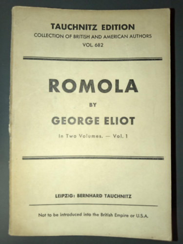 George Eliot - Romola