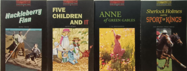 L. M. Montgomery, Mark Twain, Edith Nesbit Sir Arthur Conan Doyle - Angol nyelv ifjsgi knyvcsomag