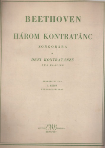 Beethoven - H�rom kontrat�nc zongor�ra