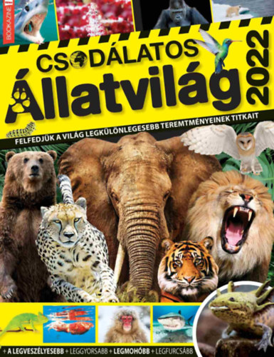 Füles Bookazine: Csodálatos Állatvilág 2022