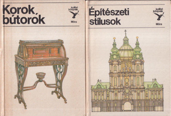 2 db. Kolibri knyvek (Korok, btorok + ptszeti stlusok)
