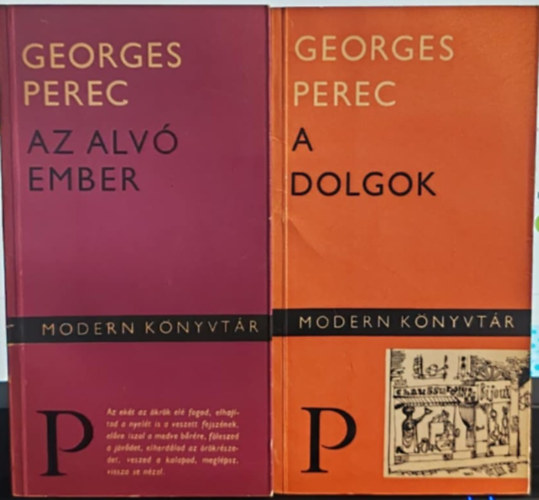 Georges Perec - Georges Perec knyvcsomag