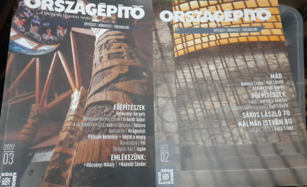 Dvnyi Sndor, Zsigmond Lszl - 2 db Orszgpt folyirat: 2017/02. s 2017/03.