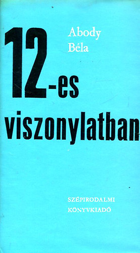 Abody Bla - 12-es viszonylatban