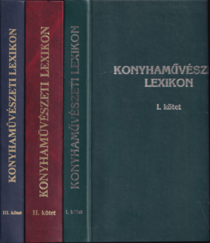 Menyhrt Oszkr Hering Richard - Konyhamvszeti lexikon I-III. (dediklt)