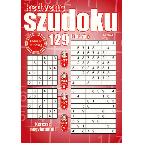 Kedvenc Szudoku 2023/4.