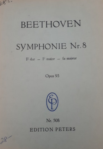 Beethoven Symphonie Nr. 8