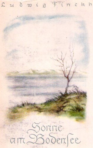 Ludwig Finckh - Sonne am Bodensee