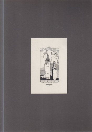 Ex Libris Dr. Lux K�lm�n (1880-1961) �p�t�sz, restaur�tor (eredeti nyomat)