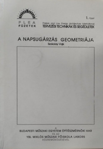 Szokolay Vajk - A napsugárzás geometriája