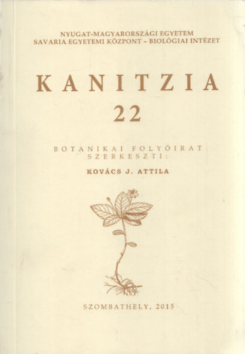 Kovcs J. Attila - Kanitzia 22. (Botanikai folyirat)