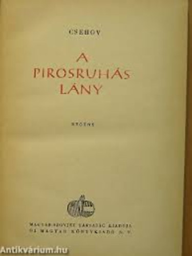 Csehov - A piros ruhs lny
