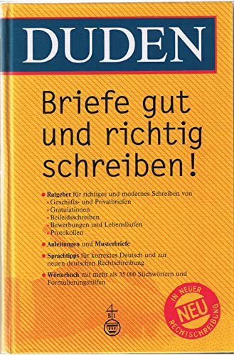 Wolfgang Eckey - Dieter Mang - Dr. Charlotte Shcrupp - Duden - Briefe gut und richtig schreiben!