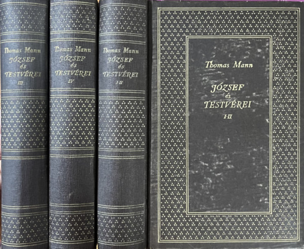 Thomas Mann - J�zsef �s testv�rei I-IV. (3 k�tetben)