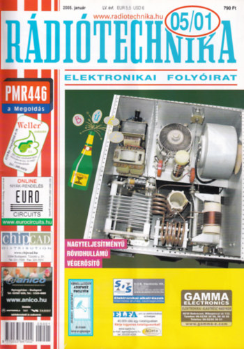 B�kei Ferenc  (F�szerk) - R�di�technika 2005. (teljes �vfolyam 1-12. sz.)
