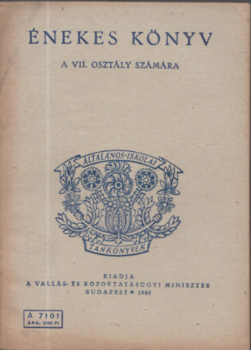 �nekes k�nyv a VII. oszt�ly sz�m�ra