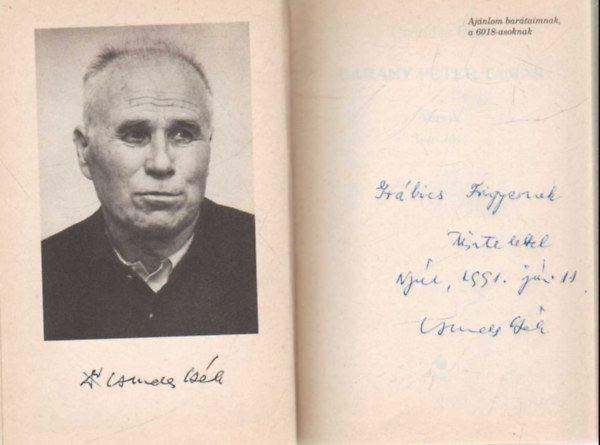 Csendes B�la - B�r�ny P�ter Tam�s- versek 1940-1990