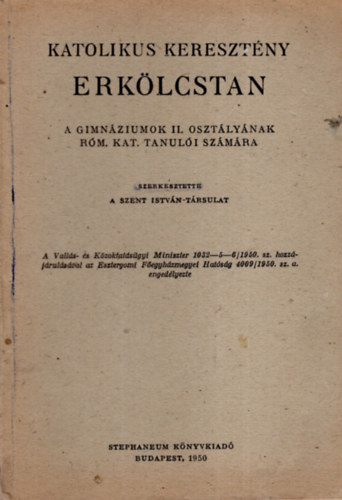 Katolikus keresztny erklcstan