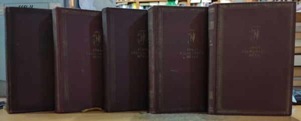 J�kai M�r - 5 db J�kai M�r: A k�t Trenk/Trenk Frigyes; Egy magyar N�bob; K�rp�thy Zolt�n; Nincsen �rd�g/Egetv�v� asszonysz�v; Egy j�t�kos, aki nyer/H�rom m�rv�nyfej