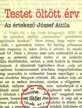 Testet �lt�tt �rv - Az �rtekez� J�zsef Attila
