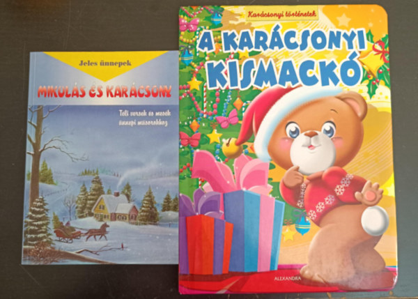 TKK Alexandra Kiad - A karcsonyi kismack - Karcsonyi trtnetek (Lapoz) + Mikuls s karcsony (Tli versek s mesk)