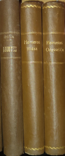 Zola Homros - 3db klasszikus m - Homros Odysseija, Homros Illisa, Zola-Lourdes