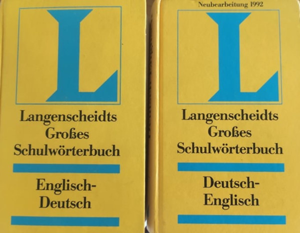 Heinz Messinger - Langenscheidts Groes Schulwrterbuch, Englisch-Deutsch, Deutsch-Englisch