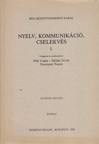 Plh-Sklaki-Terestyni - Nyelv-kommunikci-cselekvs I-II.