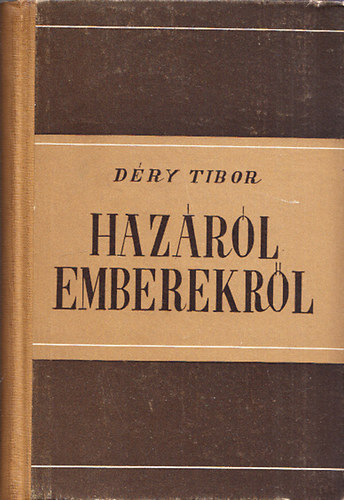 Dry Tibor - Hazrl,emberekrl