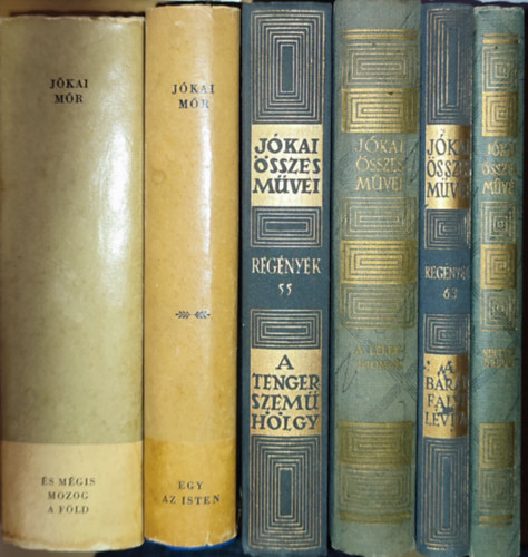 J�kai M�r - 6db J�kai M�r m� - �s m�gis mozog a f�ld, Egy az isten, A tengerszem� h�lgy, A l�lekidom�r, A bar�tfalvi levita, Nincsen �rd�g