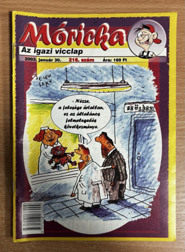 Sz�cs Alfr�d  (szerk.) - M�ricka 216. - 2003. janu�r 30.