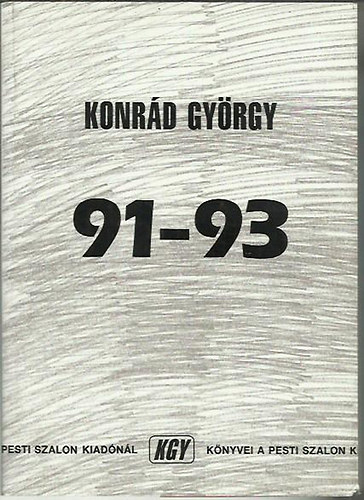 Konrd Gyrgy - 91 - 93