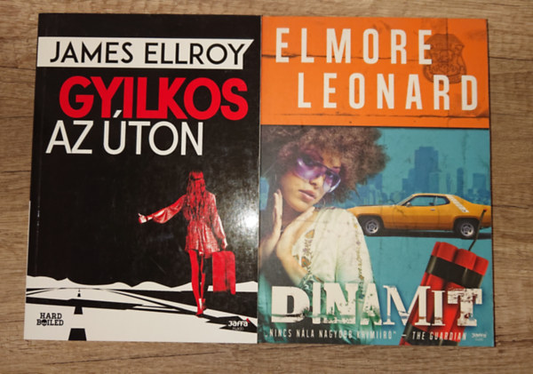Elmore Leonard James Ellroy - 2 lebilincselő krimi a Jaffa Kiadótól: Gyilkos az úton, Dinamit