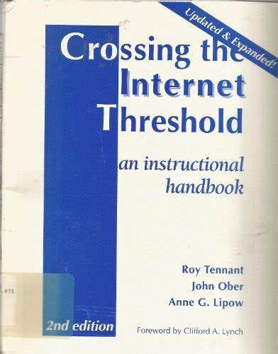 Crossing the internet threshold - An instructional handbook