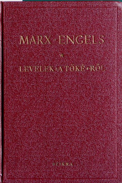 Marx-Engels - Levelek "A tk"-rl