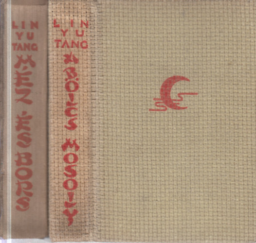 Lin Yu Tang - 2 db. Lin Yu Tang kötet (A bölcs mosoly + Méz és bors)