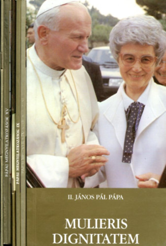 Nincs felt�ntetve - II. J�nos P�l p�pa f�zetek - 6 db.