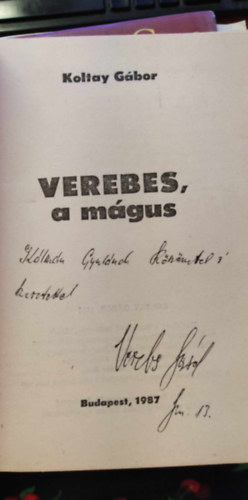 Koltay Gbor - Verebes a mgus