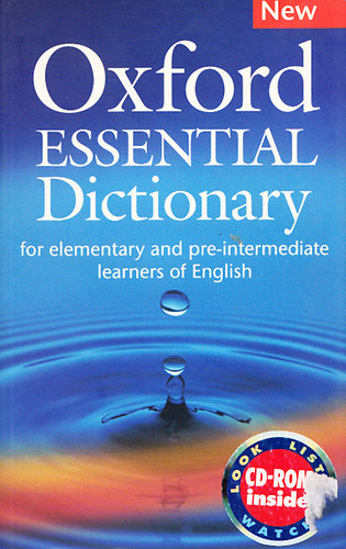 Alison Waters Victoria Bull  (szerk.) - Oxford Essential Dictionary - for elementary and pre-intermediate learners of English