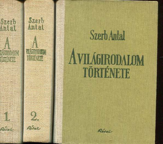 Szerb Antal - A vil�girodalom t�rt�nete I-III.