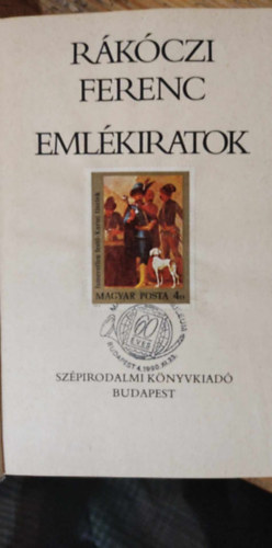 Rákóczi Ferenc - Rákóczi Ferenc: Emlékiratok