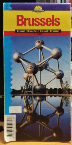 Cartographia - Brussels - Brussel - Bruxelles - Brssel - Brsszel 1:10.000 (trkp)(0749)