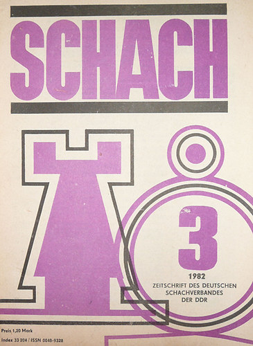 Reinhart Fuchs  (szerk.) - Schach 36. Jahrgang 3.