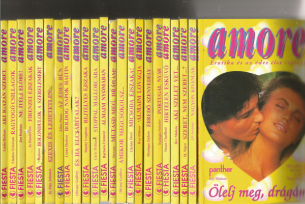 23 db amore - Erotika és az édes élet regénye könyv