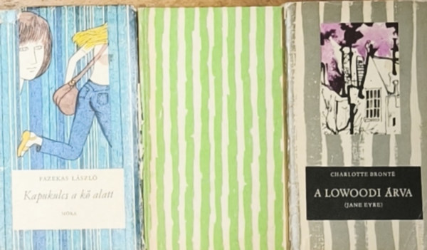 Fazekas L�szl�, Betty Cavanna, Emily Bronte - 3db m� a Cs�kos k�nyvek sorozatb�l - Fazekas L�szl�-Kapukulcs a k� alatt, Betty Cavanna-Mintha n�v�rek lenn�nk, Emily Bronte-�v�lt� szelek