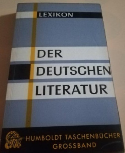 Ismeretlen Szerz - DER DEUTSCHEN LITERATUR - HUBOLDT TASCHENBUCHER