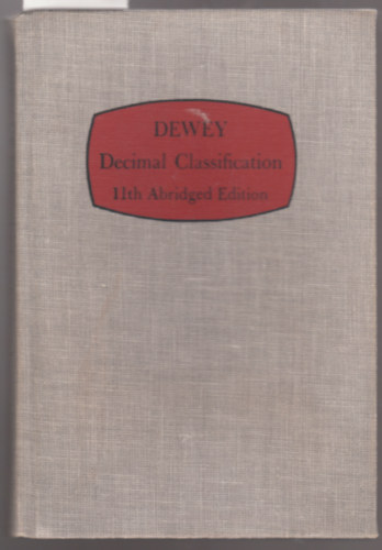 Dewey - Decimal Classifiction